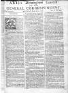 Aris's Birmingham Gazette Mon 31 Mar 1746 Page 1