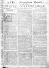 Aris's Birmingham Gazette Mon 28 Apr 1746 Page 1