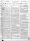 Aris's Birmingham Gazette Mon 02 Jun 1746 Page 1