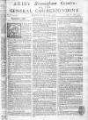 Aris's Birmingham Gazette Mon 23 Jun 1746 Page 1