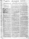 Aris's Birmingham Gazette Mon 01 Sep 1746 Page 1