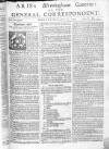Aris's Birmingham Gazette Mon 22 Sep 1746 Page 1