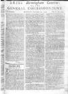 Aris's Birmingham Gazette Mon 17 Nov 1746 Page 1