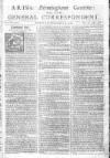 Aris's Birmingham Gazette Mon 15 Dec 1746 Page 1