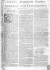 Aris's Birmingham Gazette Mon 16 Feb 1747 Page 1