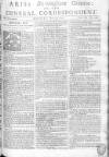 Aris's Birmingham Gazette Mon 04 May 1747 Page 1