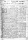 Aris's Birmingham Gazette Mon 01 Jun 1747 Page 1