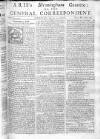 Aris's Birmingham Gazette Mon 15 Jun 1747 Page 1