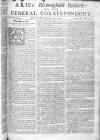 Aris's Birmingham Gazette Mon 26 Oct 1747 Page 1