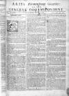 Aris's Birmingham Gazette Mon 23 May 1748 Page 1