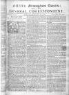 Aris's Birmingham Gazette Mon 26 Sep 1748 Page 1