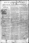 Aris's Birmingham Gazette Mon 01 Jan 1750 Page 1