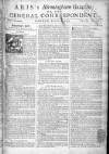 Aris's Birmingham Gazette Mon 06 Aug 1750 Page 1