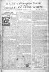 Aris's Birmingham Gazette Mon 17 Sep 1750 Page 1