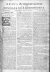 Aris's Birmingham Gazette Mon 24 Sep 1750 Page 1