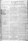 Aris's Birmingham Gazette Mon 19 Nov 1750 Page 1