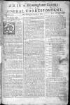 Aris's Birmingham Gazette Mon 07 Jan 1751 Page 1