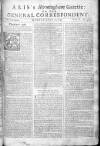 Aris's Birmingham Gazette Mon 21 Jan 1751 Page 1