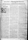 Aris's Birmingham Gazette Mon 08 Apr 1751 Page 1