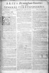 Aris's Birmingham Gazette Mon 22 Apr 1751 Page 1