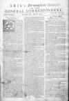 Aris's Birmingham Gazette Mon 08 Jun 1752 Page 1