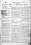 Aris's Birmingham Gazette Mon 22 Jun 1752 Page 1
