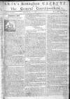 Aris's Birmingham Gazette Monday 03 December 1753 Page 1