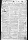 Aris's Birmingham Gazette Monday 07 January 1754 Page 1