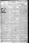 Aris's Birmingham Gazette Monday 04 February 1754 Page 1