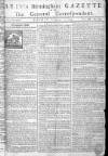 Aris's Birmingham Gazette Monday 11 February 1754 Page 1