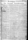 Aris's Birmingham Gazette Monday 22 April 1754 Page 1