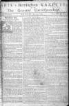 Aris's Birmingham Gazette Monday 03 June 1754 Page 1