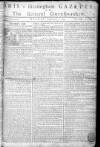 Aris's Birmingham Gazette Monday 02 September 1754 Page 1