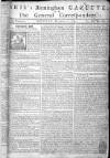Aris's Birmingham Gazette Monday 02 December 1754 Page 1