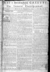 Aris's Birmingham Gazette Monday 30 December 1754 Page 1
