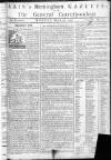 Aris's Birmingham Gazette Monday 24 March 1755 Page 1
