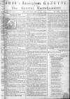 Aris's Birmingham Gazette Monday 31 March 1755 Page 1