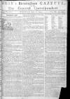 Aris's Birmingham Gazette Monday 07 April 1755 Page 1