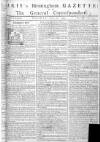 Aris's Birmingham Gazette Monday 21 April 1755 Page 1