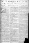 Aris's Birmingham Gazette Monday 12 May 1755 Page 1