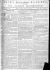 Aris's Birmingham Gazette Monday 18 August 1755 Page 1