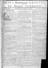 Aris's Birmingham Gazette Monday 29 September 1755 Page 1