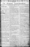 Aris's Birmingham Gazette Monday 08 March 1756 Page 1