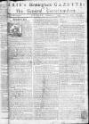 Aris's Birmingham Gazette Monday 07 February 1757 Page 1