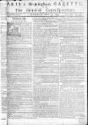 Aris's Birmingham Gazette Monday 14 March 1757 Page 1