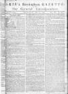 Aris's Birmingham Gazette Monday 09 May 1757 Page 1