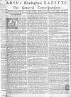 Aris's Birmingham Gazette Monday 15 August 1757 Page 1