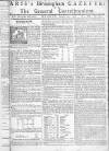 Aris's Birmingham Gazette Monday 29 August 1757 Page 1