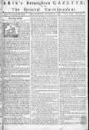 Aris's Birmingham Gazette Monday 26 September 1757 Page 1