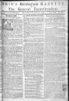 Aris's Birmingham Gazette Monday 30 January 1758 Page 1